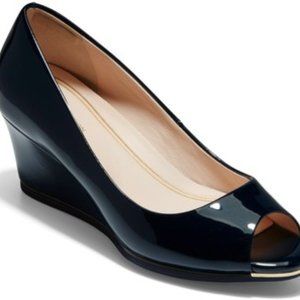 Cole Haan Grand Ambition Peep Toe Wedge Pump